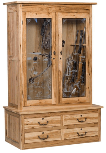 Gun Cabinet Plans for a wood store